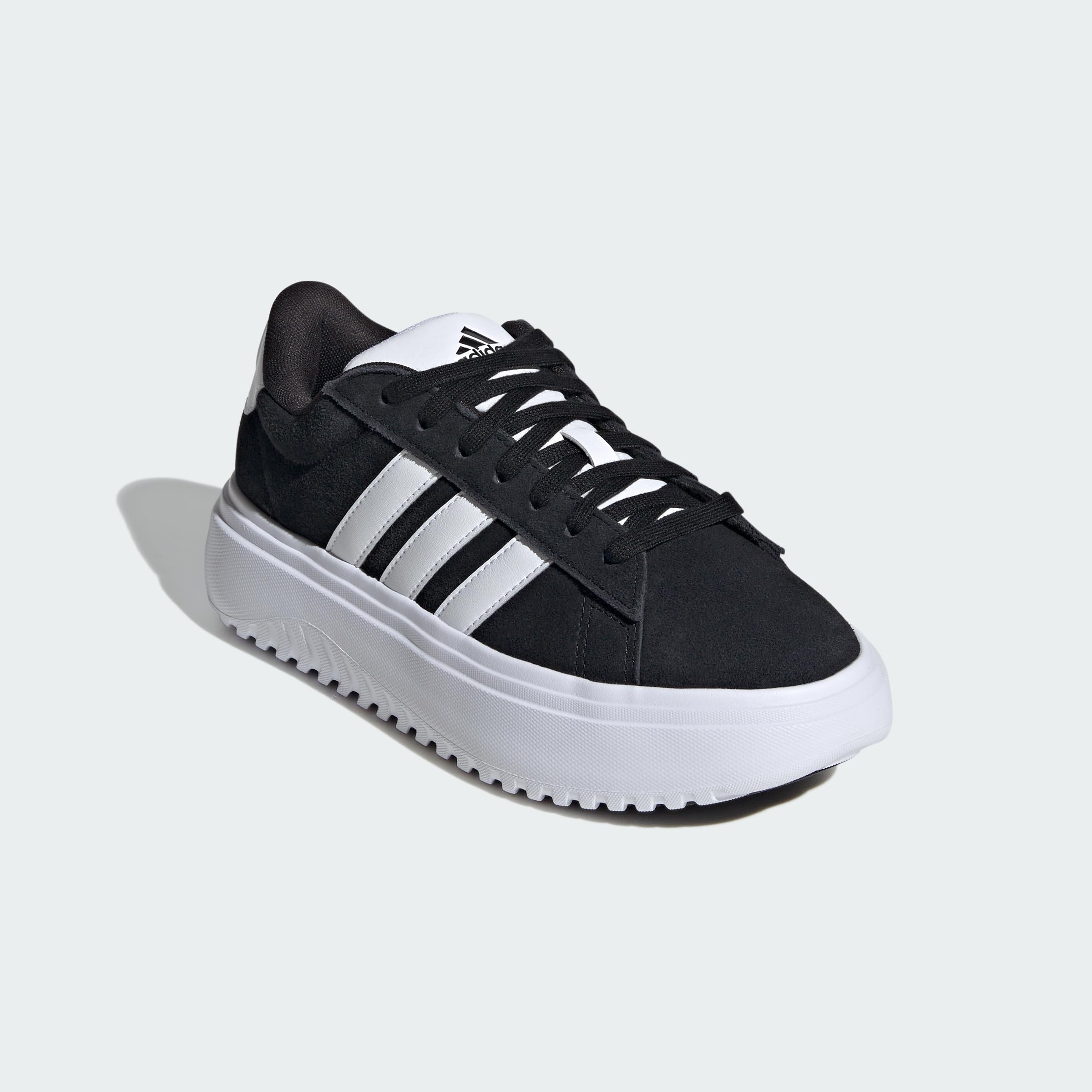 adidas Grand Court Platform Suede
