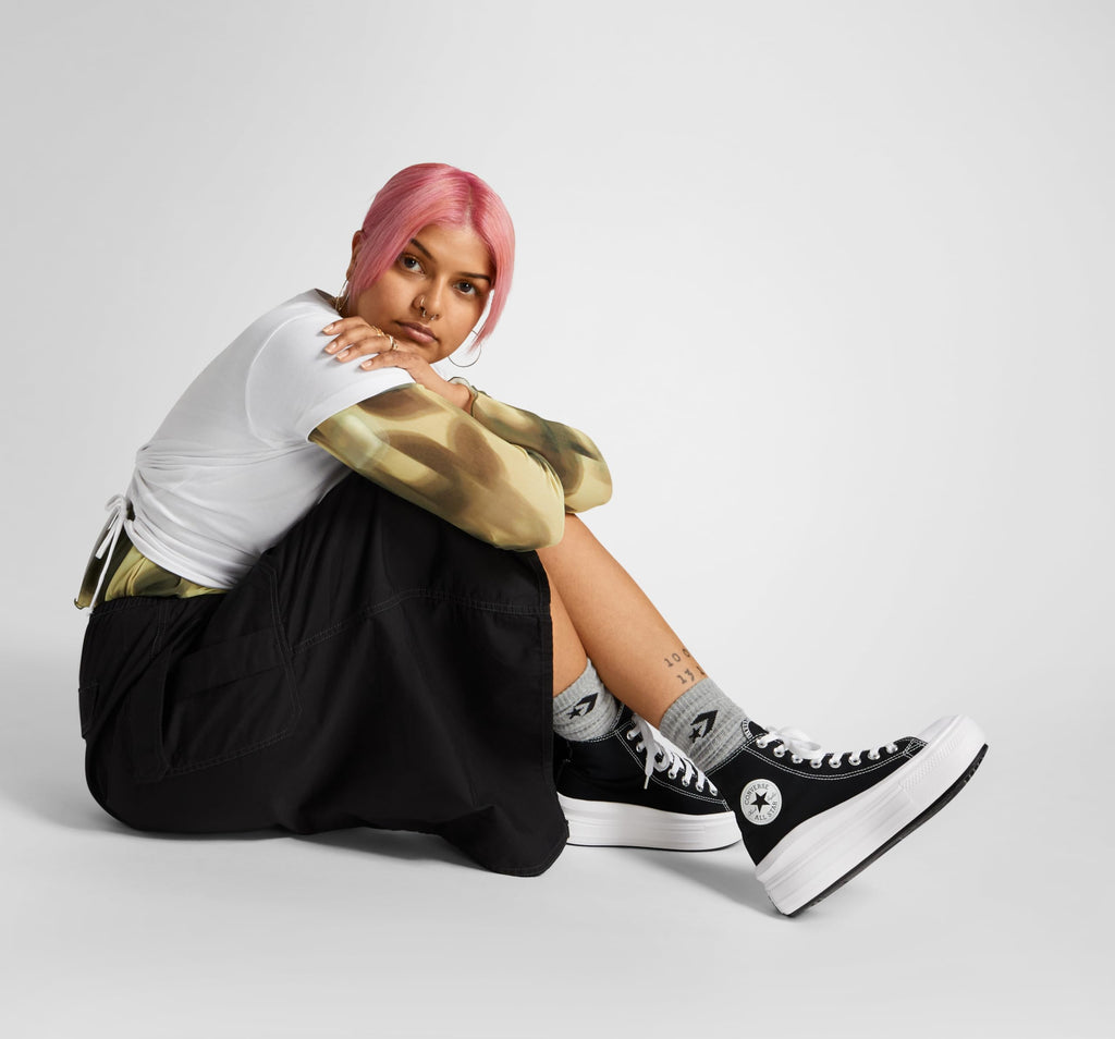 Converse Chuck Taylor All Star Move Women's Laceup Canvas Platform